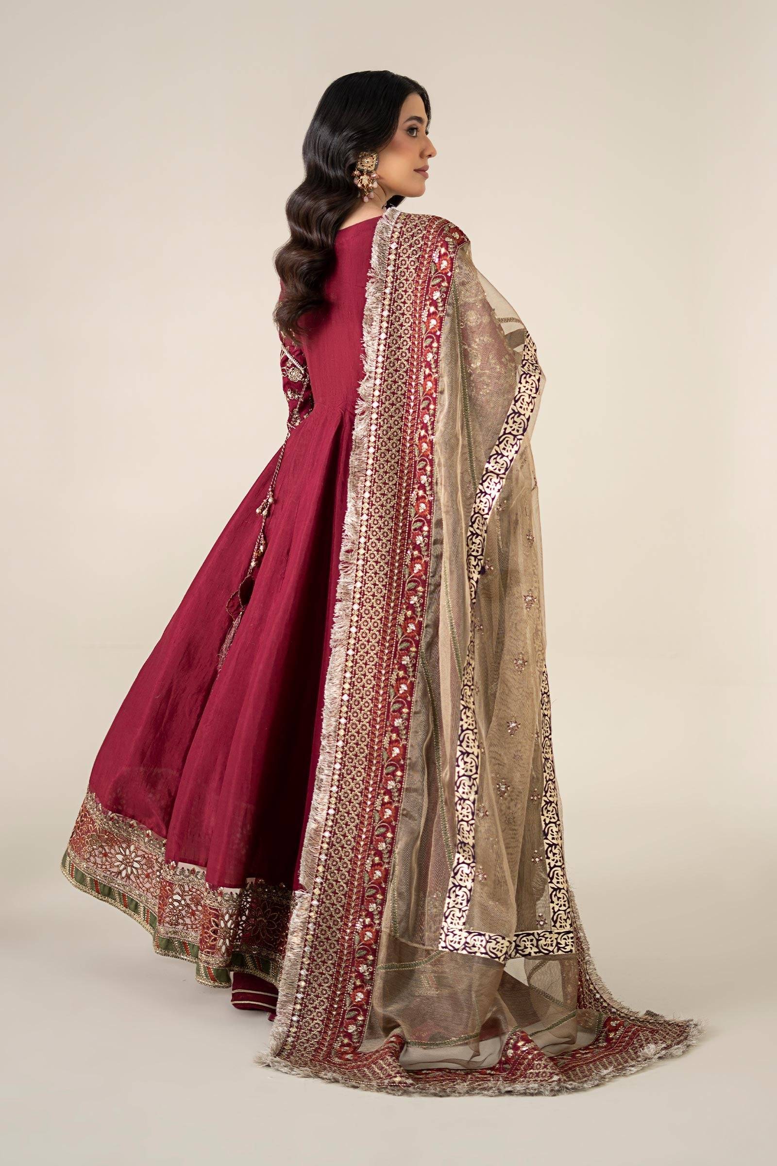 Maria B | Formal Wears | SF-EF25-27 by Maria Faisal - Registered Vendor of : Maria B - type : Ladies Clothes - 100% original wedding dresses