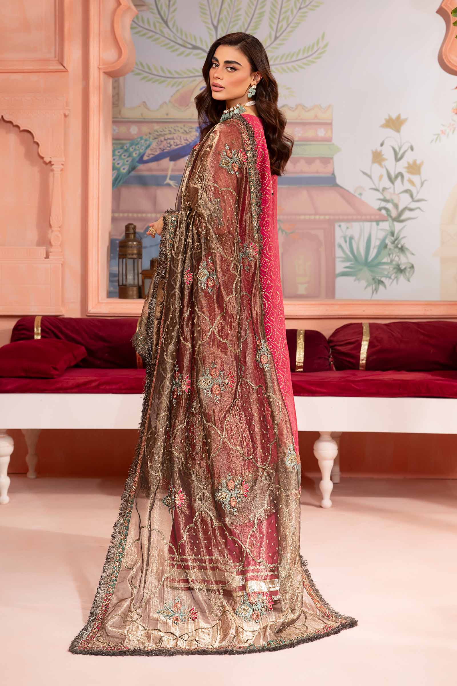 Maira B | Ready to Wear | SF-PF24-06 by Maria Faisal - Registered Vendor of : Maria B - type : Wedding Dress - 100% original wedding dresses