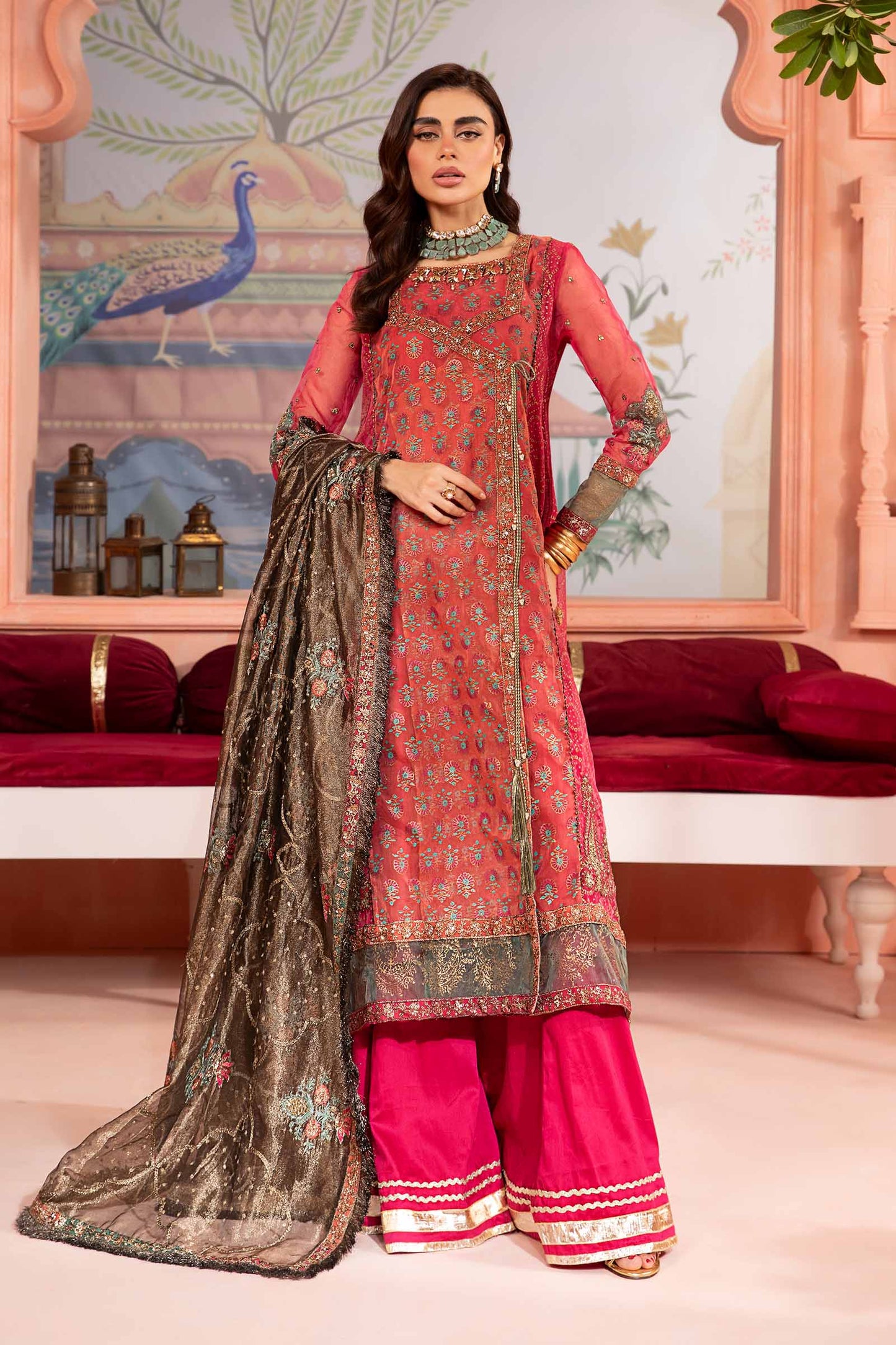 Maira B | Ready to Wear | SF-PF24-06 by Maria Faisal - Registered Vendor of : Maria B - type : Wedding Dress - 100% original wedding dresses