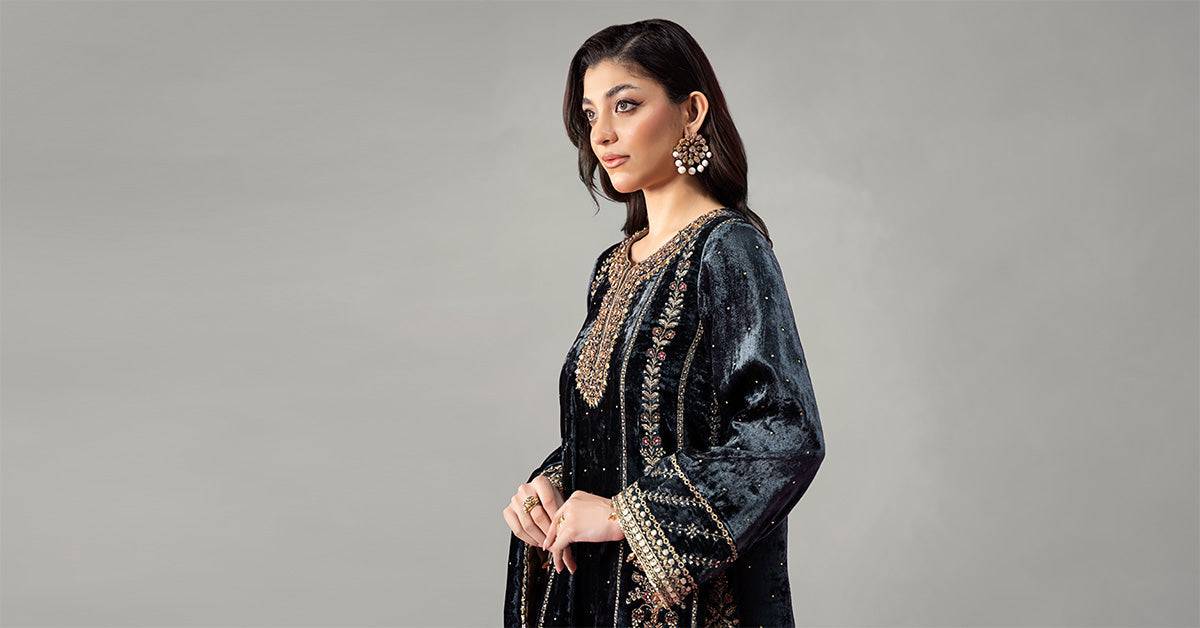 Maira B | Ready to Wear | SF-W24-14 by Maria Faisal - Registered Vendor of : Maria B - type : Wedding Dress - 100% original wedding dresses