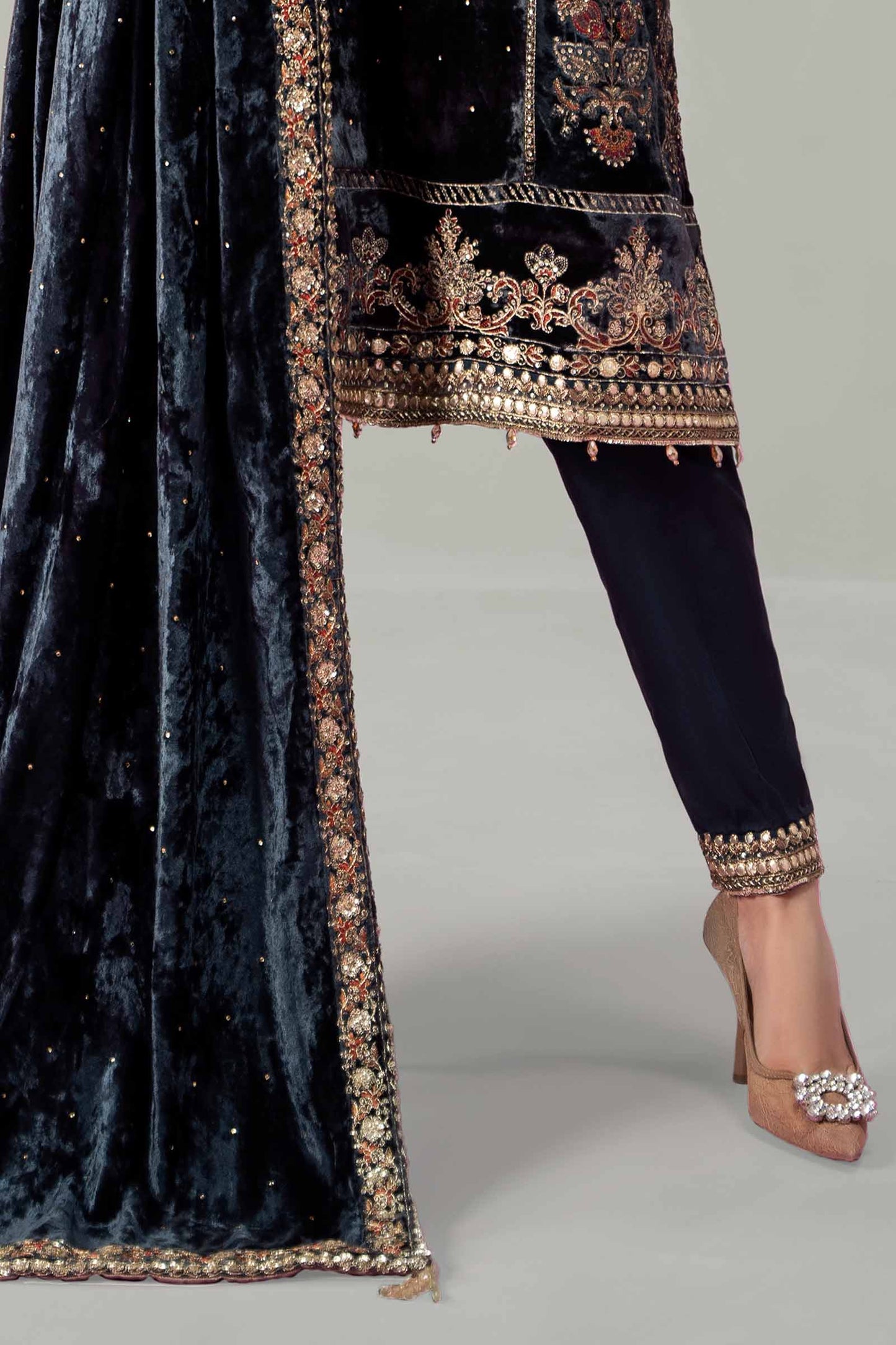 Maira B | Ready to Wear | SF-W24-14 by Maria Faisal - Registered Vendor of : Maria B - type : Wedding Dress - 100% original wedding dresses