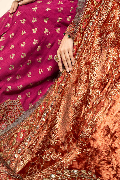 Maira B | Ready to Wear | SF-W24-26 by Maria Faisal - Registered Vendor of : Maria B - type : Wedding Dress - 100% original wedding dresses