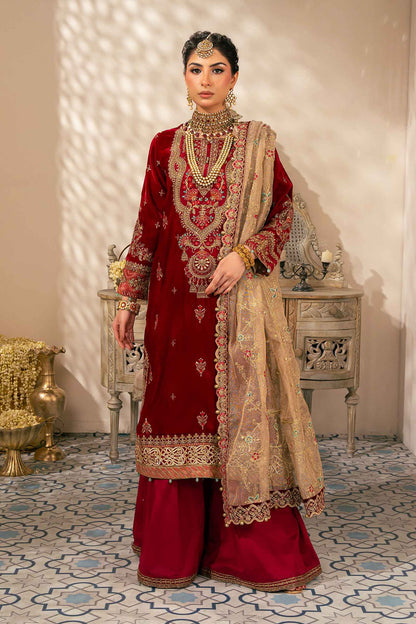 Maira B | Ready to Wear | SF-W24-29 Pink by Maria Faisal - Registered Vendor of : Maria B - type : Wedding Dress - 100% original wedding dresses