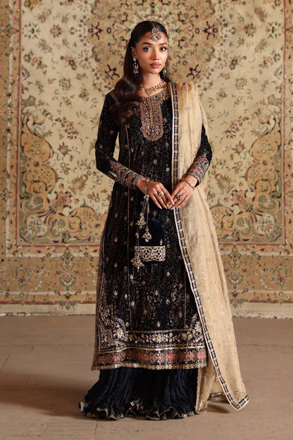 Maria B | Shehnai Luxury Formals | SF-W25-09 - Wedding Dress - available at Maria Faisal in UK and USA.