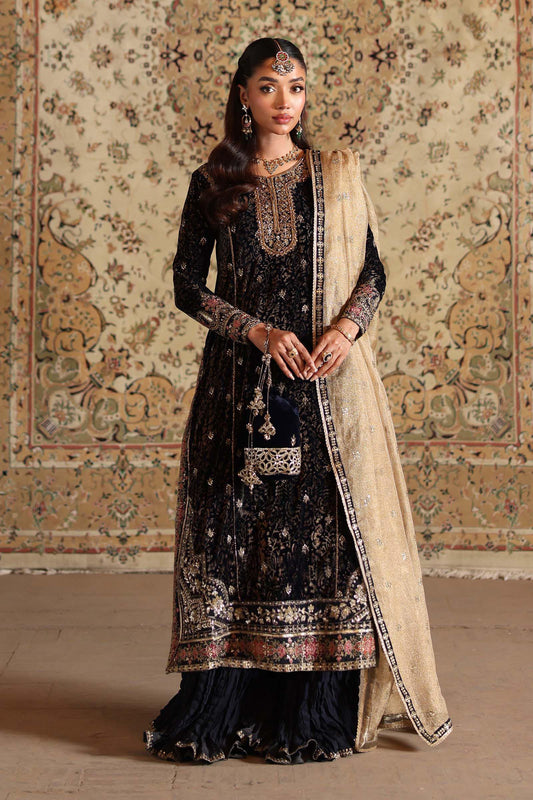 Maria B | Shehnai Luxury Formals | SF-W25-09 - Wedding Dress - available at Maria Faisal in UK and USA.