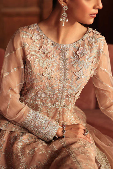 Maria B | Shehnai Luxury Formals | SF-W25-40 - Wedding Dress - available at Maria Faisal in UK and USA.