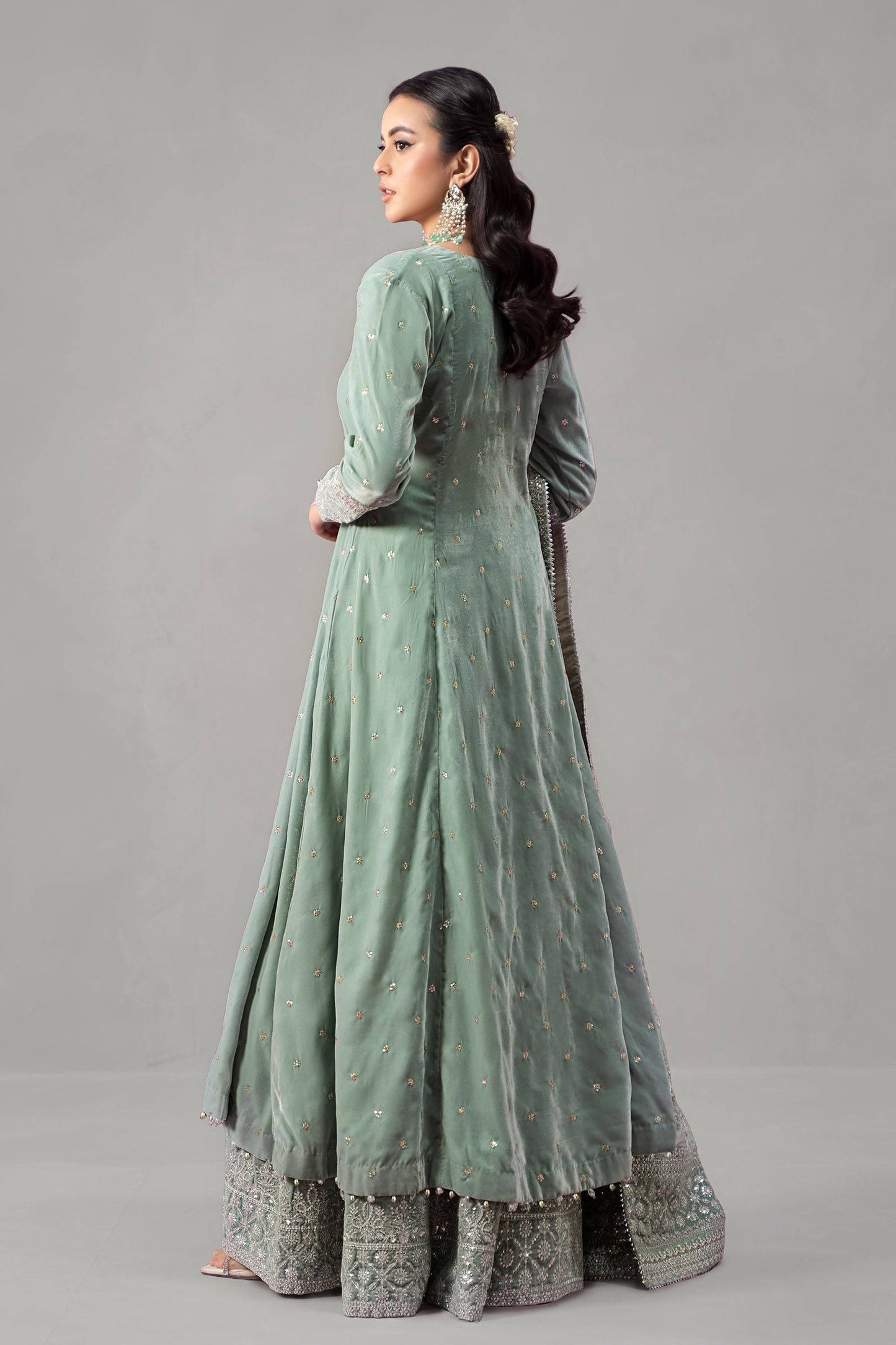 Maira B | Ready to Wear | SF-W24-12 by Maria Faisal - Registered Vendor of : Maria B - type : Wedding Dress - 100% original wedding dresses