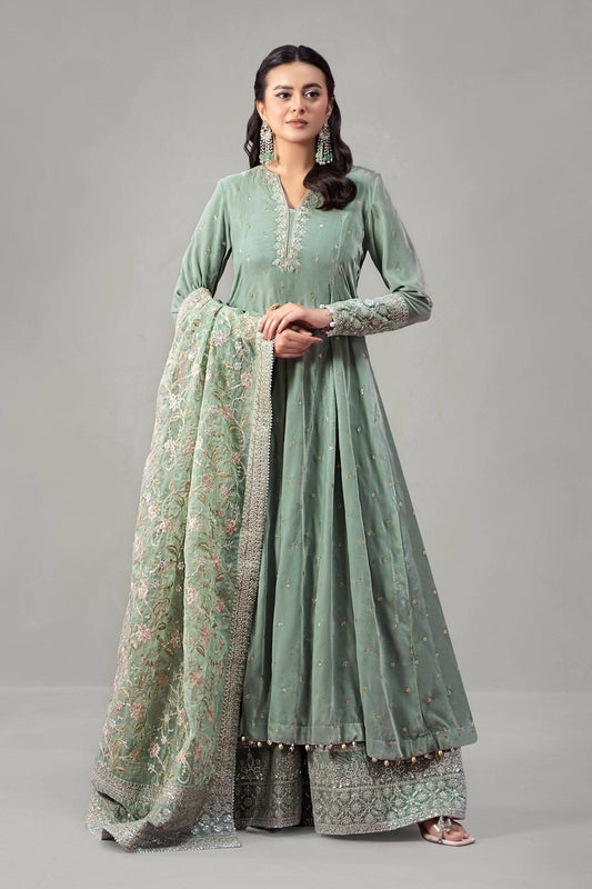 Maira B | Ready to Wear | SF-W24-12 by Maria Faisal - Registered Vendor of : Maria B - type : Wedding Dress - 100% original wedding dresses