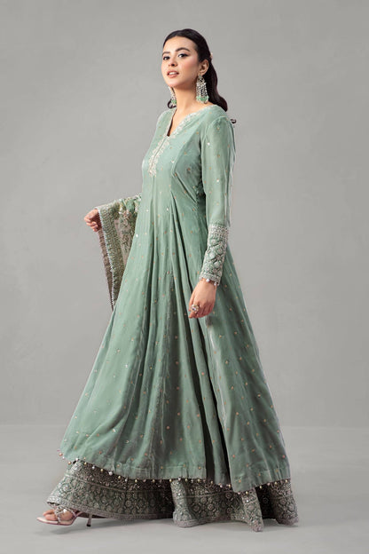 Maira B | Ready to Wear | SF-W24-12 by Maria Faisal - Registered Vendor of : Maria B - type : Wedding Dress - 100% original wedding dresses
