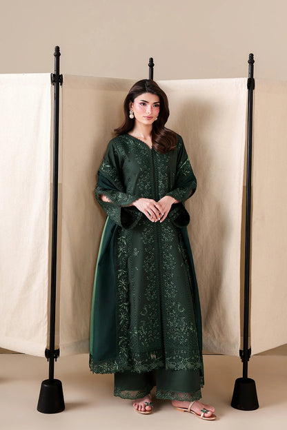Azure | Luxury Lawn 26 | Shades Of Emerald - Luxury Dress - available at Maria Faisal in UK and USA.