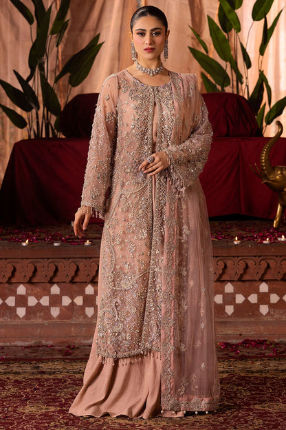 Motifz | Bridal Couture | 0011-REEM EMBROIDERED SILK NET STITCHED by Maria Faisal - Registered Vendor of : Motifz - type : Ladies Clothes - 100% original wedding dresses