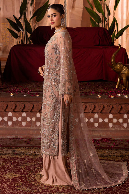 Motifz | Bridal Couture | 0011-REEM EMBROIDERED SILK NET STITCHED by Maria Faisal - Registered Vendor of : Motifz - type : Ladies Clothes - 100% original wedding dresses