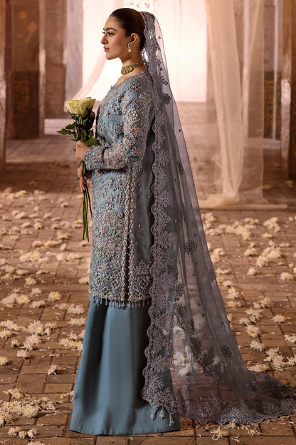 Motifz | Bridal Couture | 0014-FIROZEH EMBROIDERED ORGANZA STITCHED by Maria Faisal - Registered Vendor of : Motifz - type : Ladies Clothes - 100% original wedding dresses