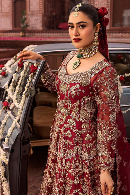 Motifz | Bridal Couture | 0019-SHANARA EMBROIDERED ORGANZA STITCHED by Maria Faisal - Registered Vendor of : Motifz - type : Ladies Clothes - 100% original wedding dresses