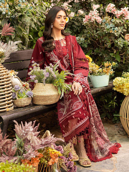 Parishay | Shangrila Luxury Lawn | SHR - 01 by Maria Faisal - Registered Vendor of : Parishay - type : Ladies Clothes - 100% original wedding dresses