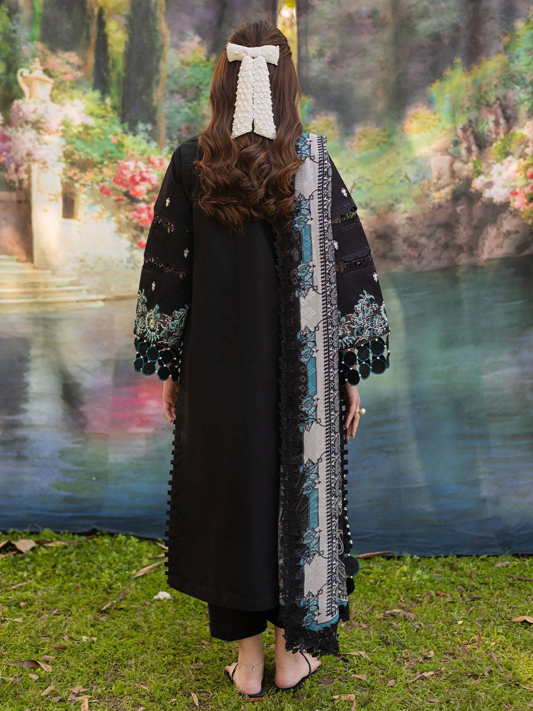 Parishay | Shangrila Luxury Lawn | SHR - 02 by Maria Faisal - Registered Vendor of : Parishay - type : Ladies Clothes - 100% original wedding dresses