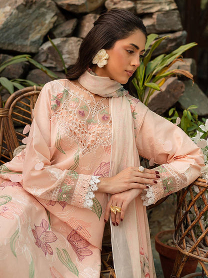 Parishay | Shangrila Luxury Lawn | SHR - 06 by Maria Faisal - Registered Vendor of : Parishay - type : Ladies Clothes - 100% original wedding dresses