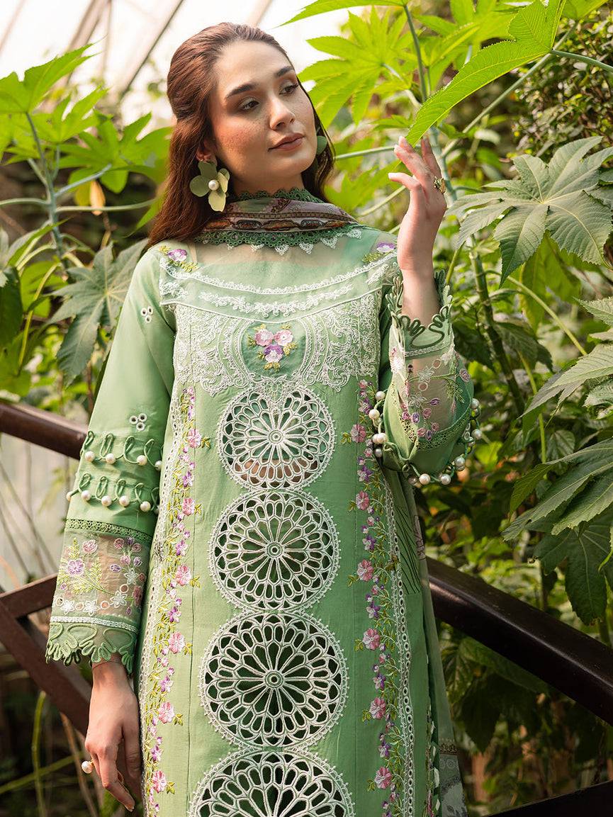 Parishay | Shangrila Luxury Lawn | SHR - 10 by Maria Faisal - Registered Vendor of : Parishay - type : Ladies Clothes - 100% original wedding dresses