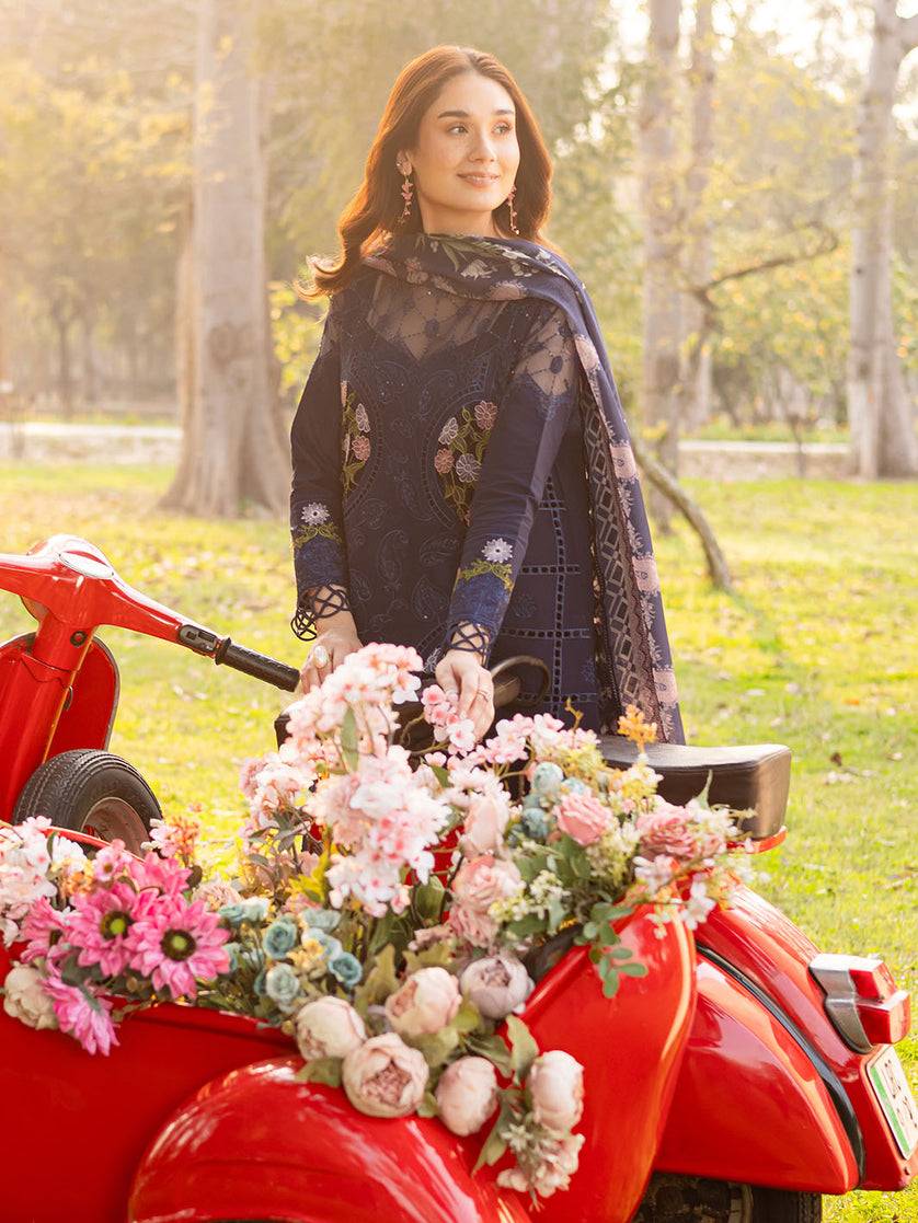 Parishay | Shangrila Luxury Lawn | SHR - 11 by Maria Faisal - Registered Vendor of : Parishay - type : Ladies Clothes - 100% original wedding dresses