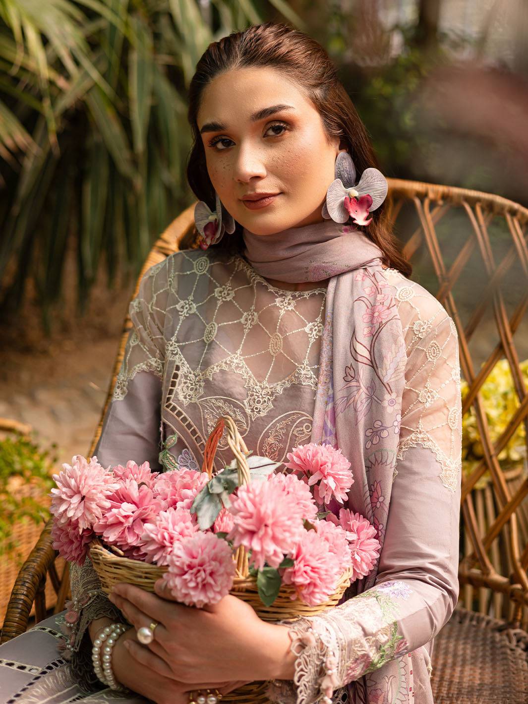 Parishay | Shangrila Luxury Lawn | SHR - 12 by Maria Faisal - Registered Vendor of : Parishay - type : Ladies Clothes - 100% original wedding dresses