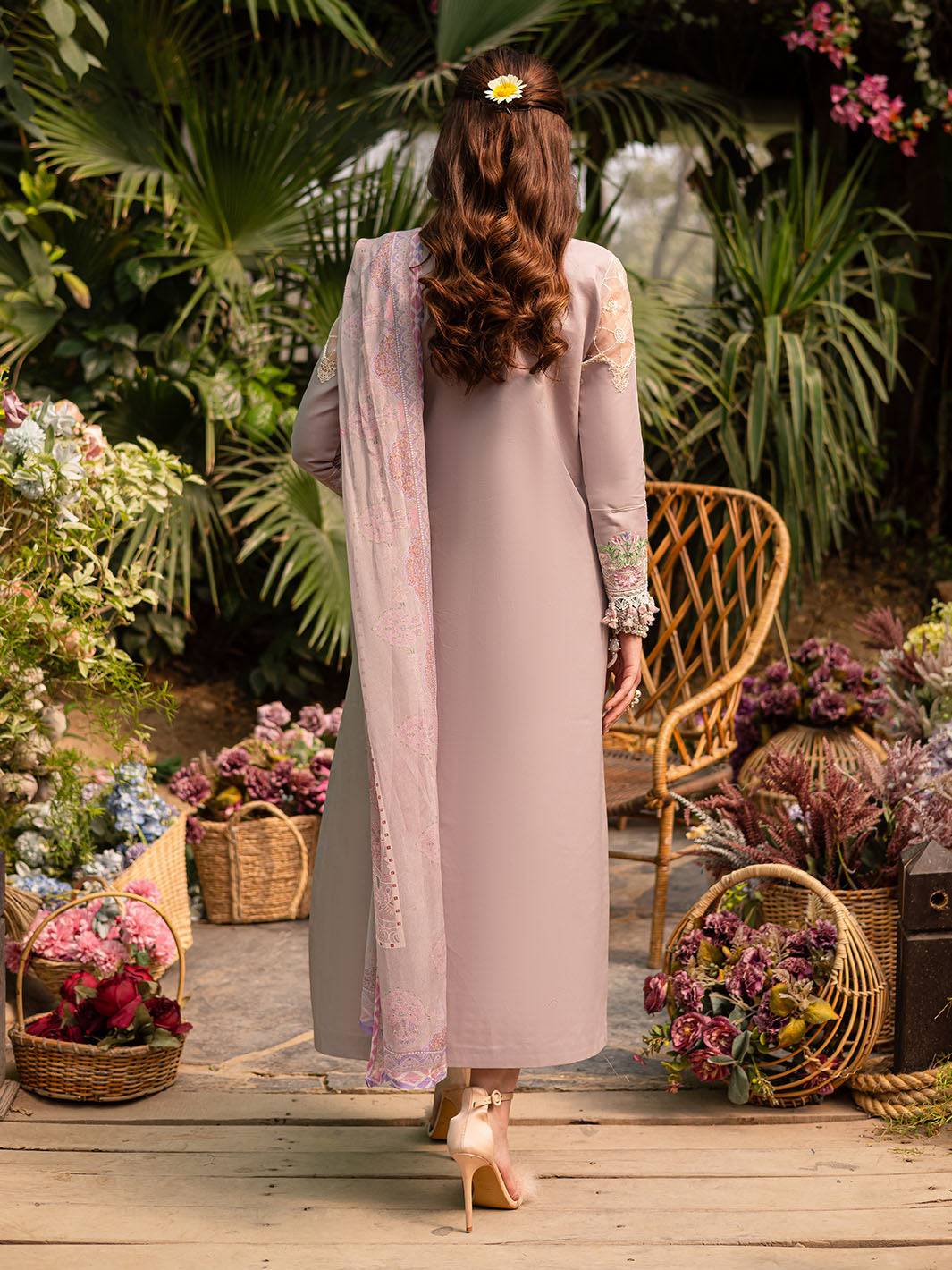 Parishay | Shangrila Luxury Lawn | SHR - 12 by Maria Faisal - Registered Vendor of : Parishay - type : Ladies Clothes - 100% original wedding dresses