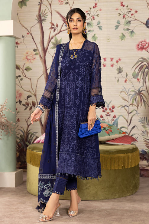 Alizeh | Embroidered Chiffon | Sibel-04 - Pakistani Dress - Maria Faisal