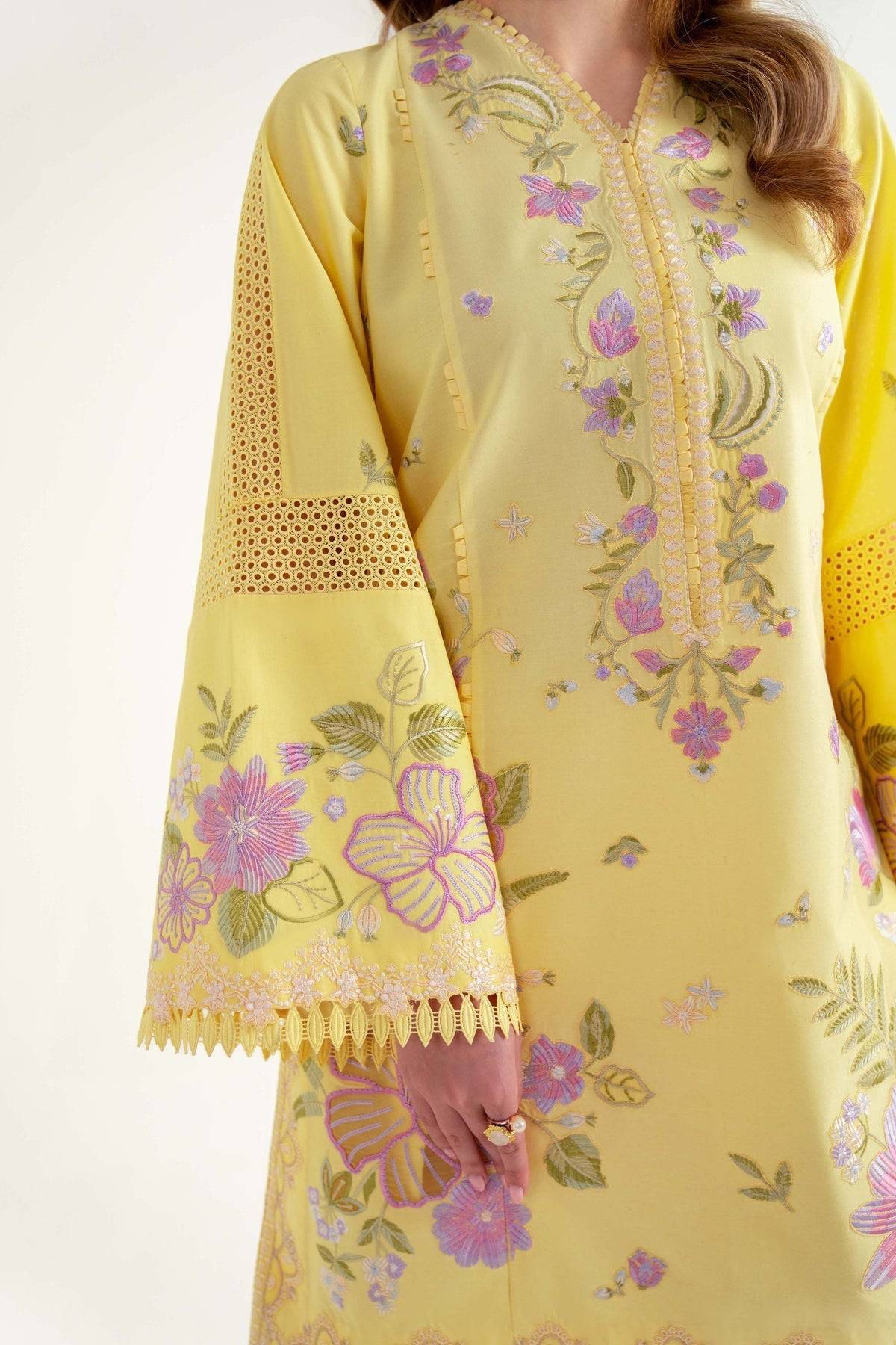 Sable Vogue | Luxury Lawn 25 | SL-01-25-V2 by Maria Faisal - Registered Vendor of : Sable Vogue - type : Ladies Clothes - 100% original wedding dresses