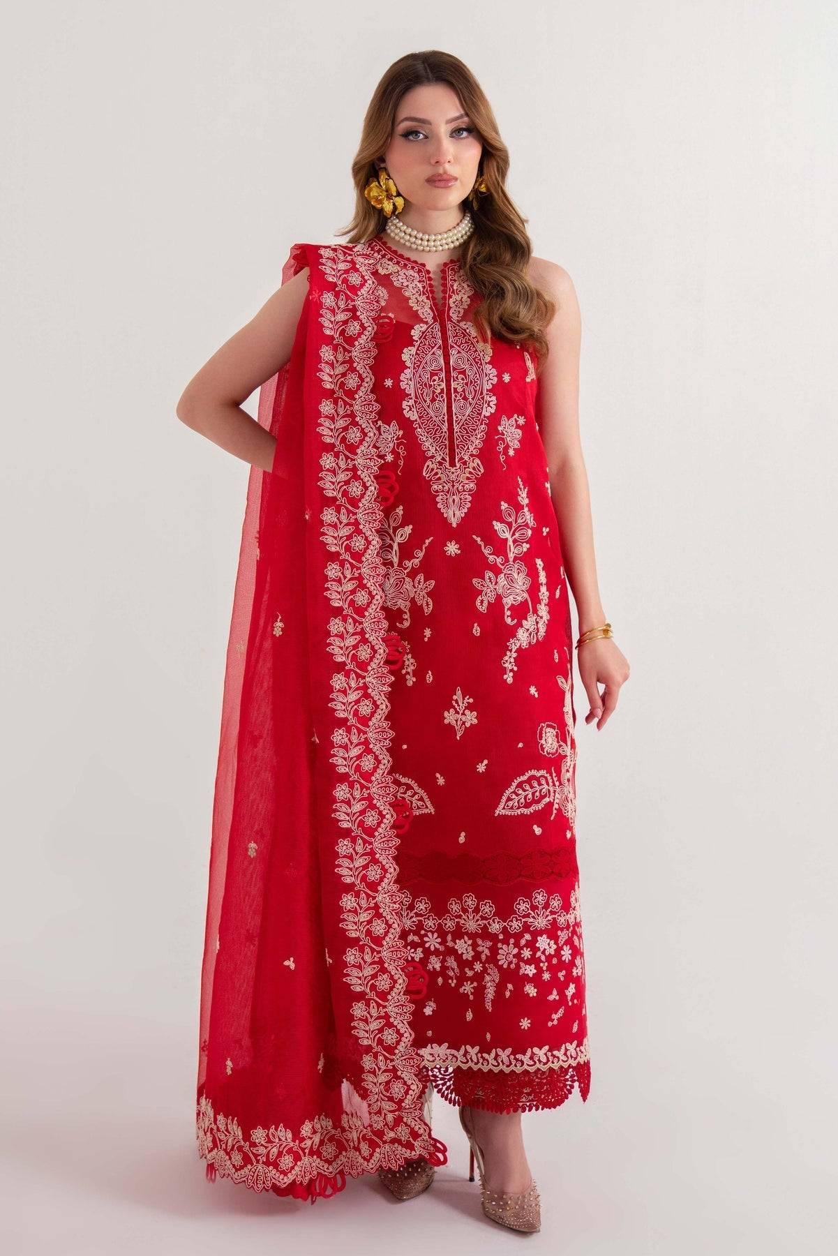 Sable Vogue | Luxury Lawn 25 | SL-02-25-V2 by Maria Faisal - Registered Vendor of : Sable Vogue - type : Ladies Clothes - 100% original wedding dresses