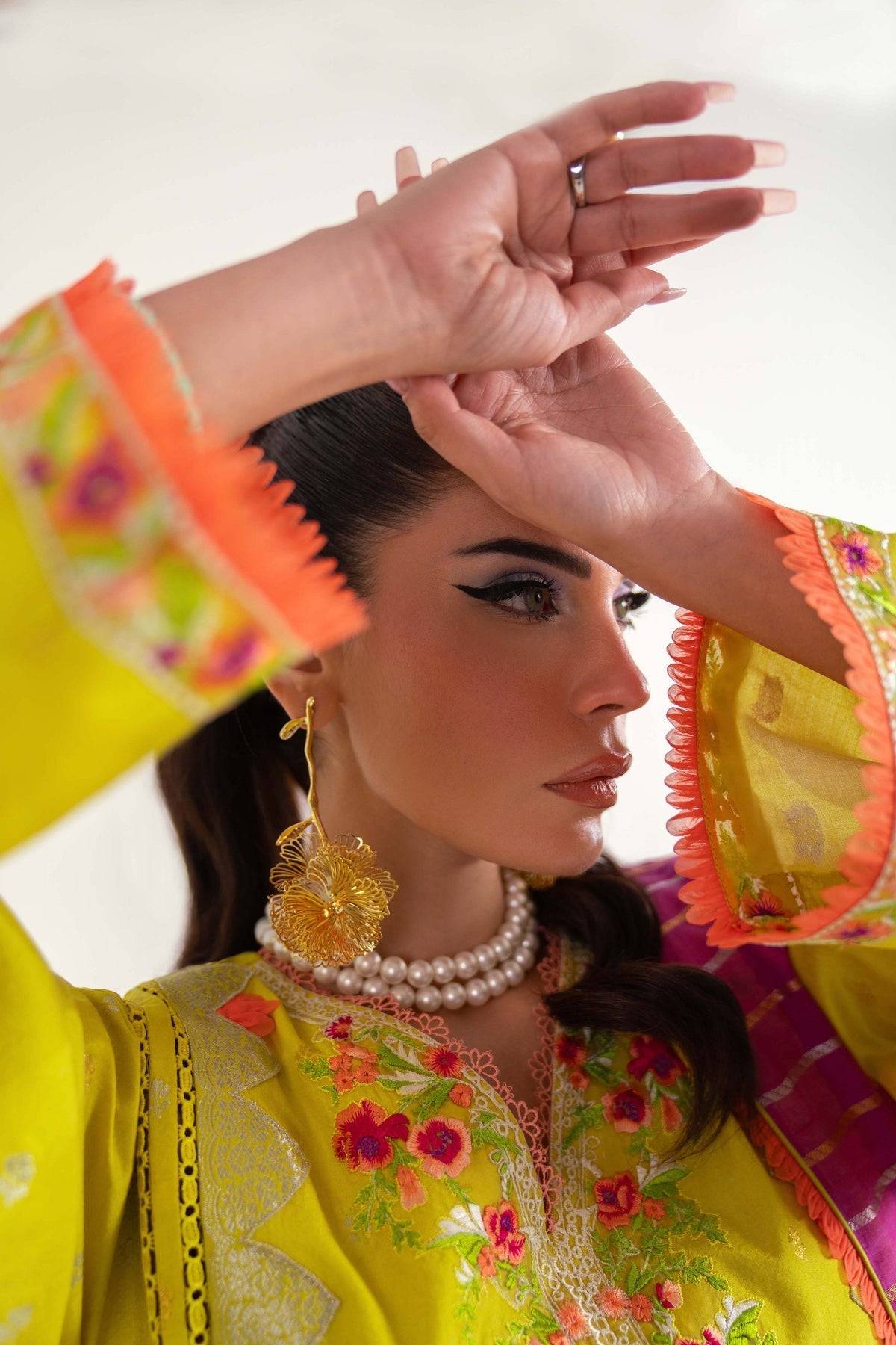 Sable Vogue | Luxury Lawn 25 | SL-04-25-V2 by Maria Faisal - Registered Vendor of : Sable Vogue - type : Ladies Clothes - 100% original wedding dresses