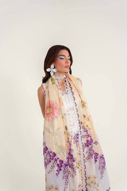 Sable Vogue | Luxury Lawn 25 | SL-05-25-V2 by Maria Faisal - Registered Vendor of : Sable Vogue - type : Ladies Clothes - 100% original wedding dresses