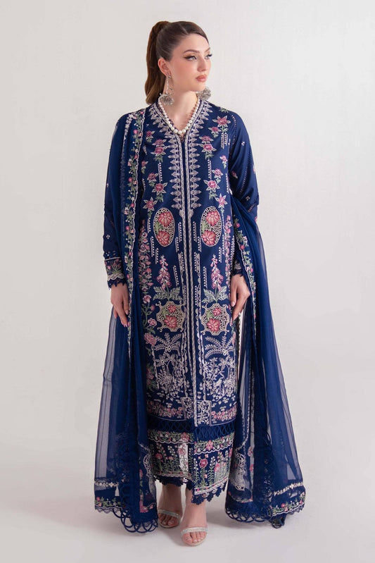 Sable Vogue | Luxury Lawn 25 | SL-07-25-V2 by Maria Faisal - Registered Vendor of : Sable Vogue - type : Ladies Clothes - 100% original wedding dresses