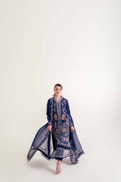 Sable Vogue | Luxury Lawn 25 | SL-07-25-V2 by Maria Faisal - Registered Vendor of : Sable Vogue - type : Ladies Clothes - 100% original wedding dresses