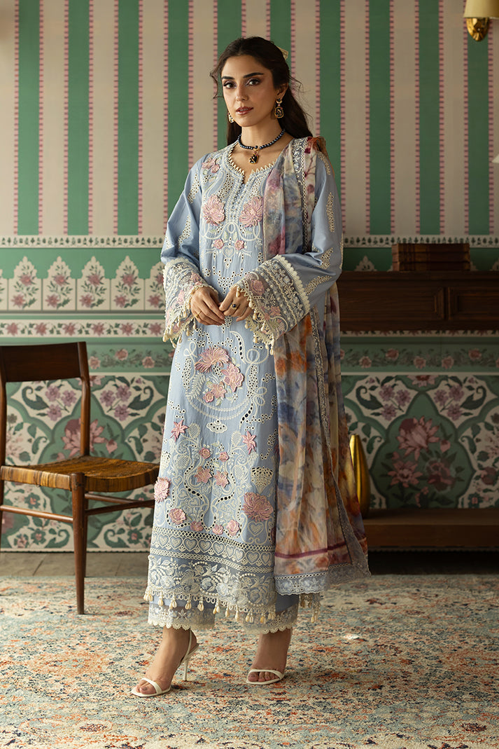Imrozia Premium | Maya Luxury Lawn 26 | SL-149 Meher - Luxury Dress - available at Maria Faisal in UK and USA.