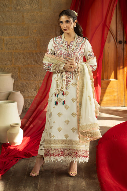 Imrozia Premium | Maya Luxury Lawn 26 | SL-150 Areeba - Luxury Dress - available at Maria Faisal in UK and USA.