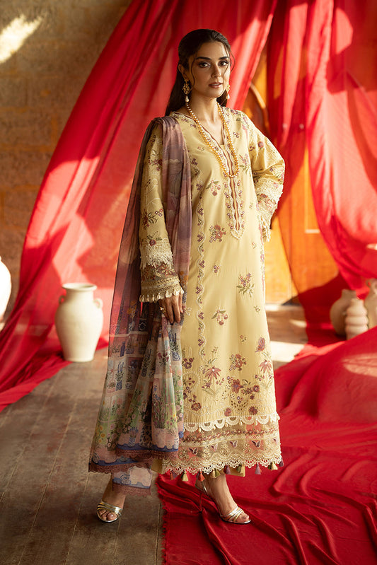 Imrozia Premium | Maya Luxury Lawn 26 | SL-151 Nael - Luxury Dress - available at Maria Faisal in UK and USA.