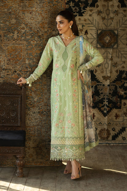 Imrozia Premium | Maya Luxury Lawn 26 | SL-152 Aylin - Luxury Dress - available at Maria Faisal in UK and USA.