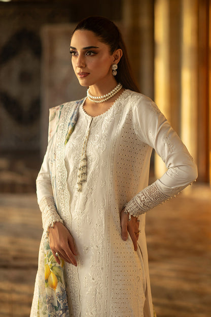 Imrozia Premium | Maya Luxury Lawn 26 | SL-154 Inaya - Luxury Dress - available at Maria Faisal in UK and USA.