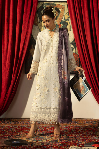 Imrozia Premium | Maya Luxury Lawn 26 | SL-153 Rameen - Luxury Dress - available at Maria Faisal in UK and USA.