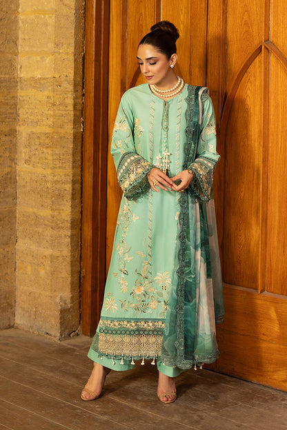 Imrozia Premium | Maya Luxury Lawn 26 | SL-156 Yalina - Luxury Dress - available at Maria Faisal in UK and USA.