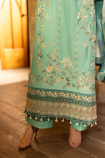 Imrozia Premium | Maya Luxury Lawn 26 | SL-156 Yalina - Luxury Dress - available at Maria Faisal in UK and USA.