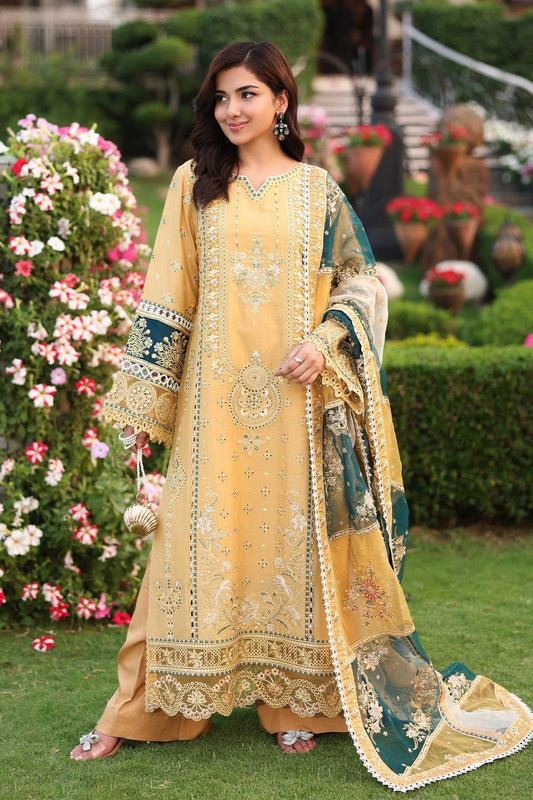 Imrozia Premium | Hayam Luxury Lawn 25 | SL 92 SHAKIRA by Maria Faisal - Registered Vendor of : Imrozia Premium - type : Ladies Clothes - 100% original wedding dresses