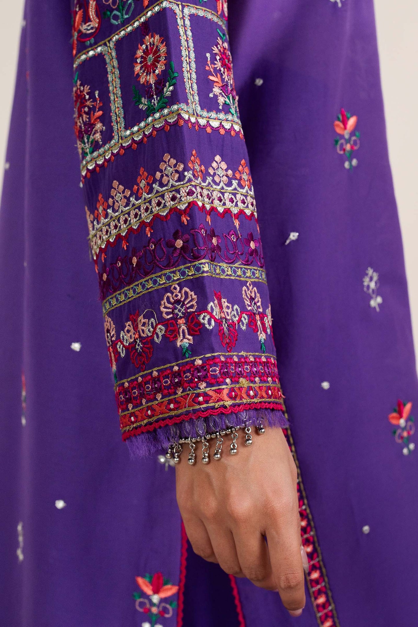 Zara Shahjahan | Stitched Lawn 24 | SL-LAMIA-7B - Ladies Clothes - Maria Faisal