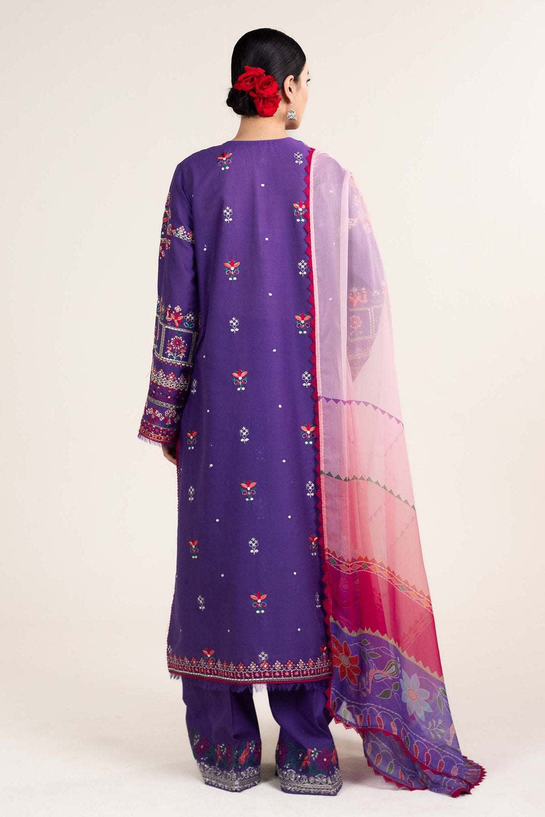 Zara Shahjahan | Stitched Lawn 24 | SL-LAMIA-7B