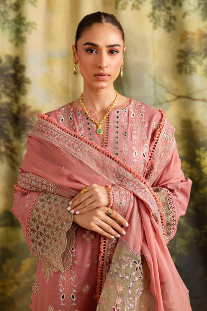 Marjjan | Guzel Lawn | SMC 207-B (Pink) - Ladies Clothes - Maria Faisal