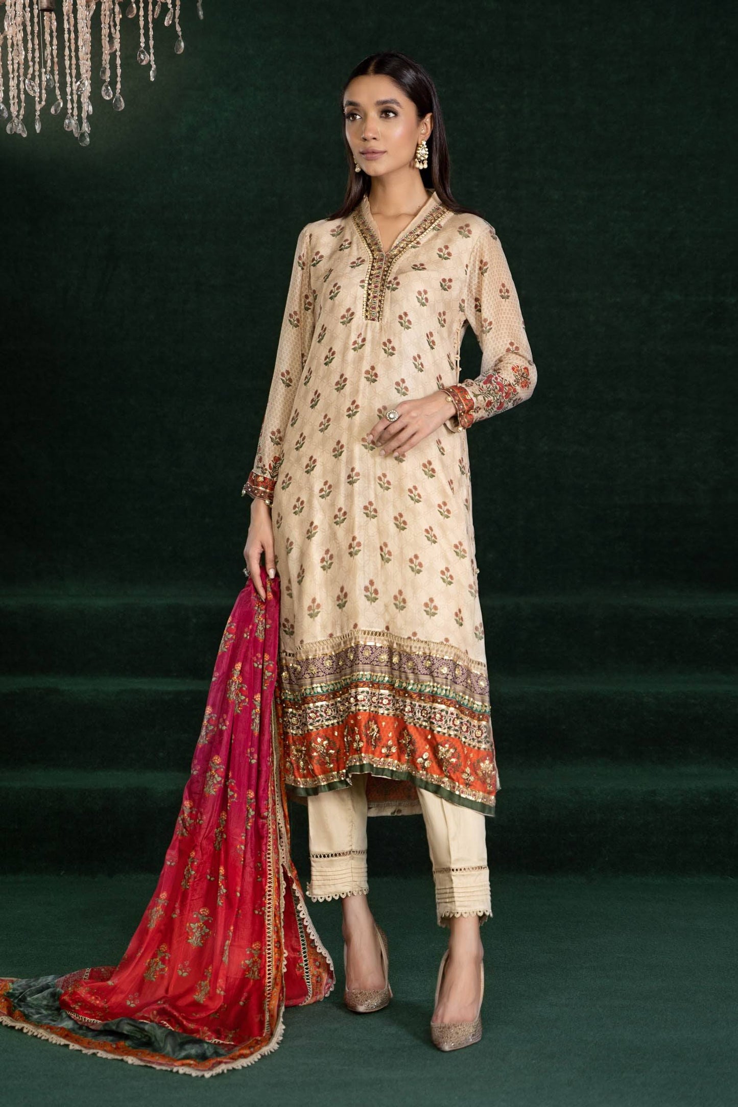 Maira B | Ready to Wear | SN-PF23-06 by Maria Faisal - Registered Vendor of : Maria B - type : Wedding Dress - 100% original wedding dresses