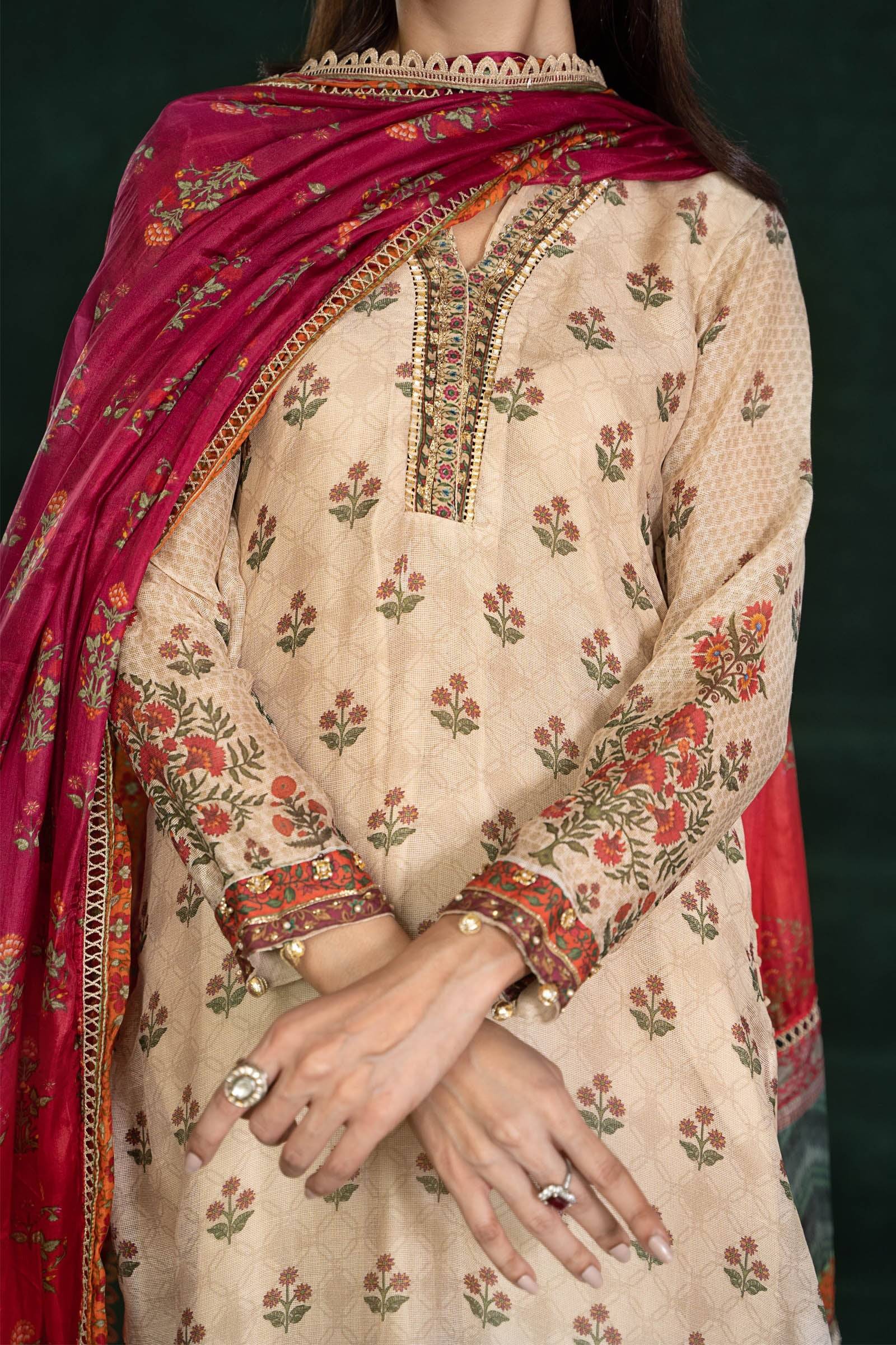 Maira B | Ready to Wear | SN-PF23-06 by Maria Faisal - Registered Vendor of : Maria B - type : Wedding Dress - 100% original wedding dresses