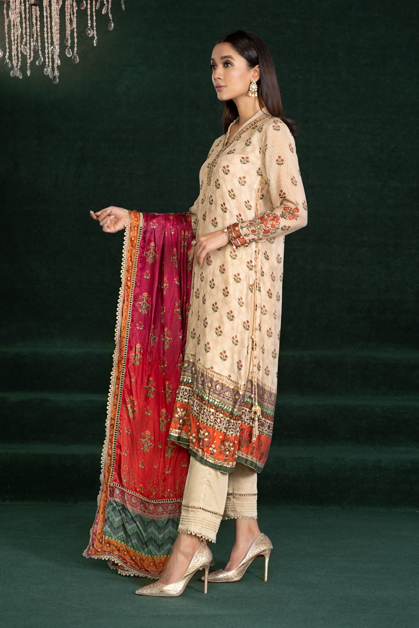 Maira B | Ready to Wear | SN-PF23-06 by Maria Faisal - Registered Vendor of : Maria B - type : Wedding Dress - 100% original wedding dresses