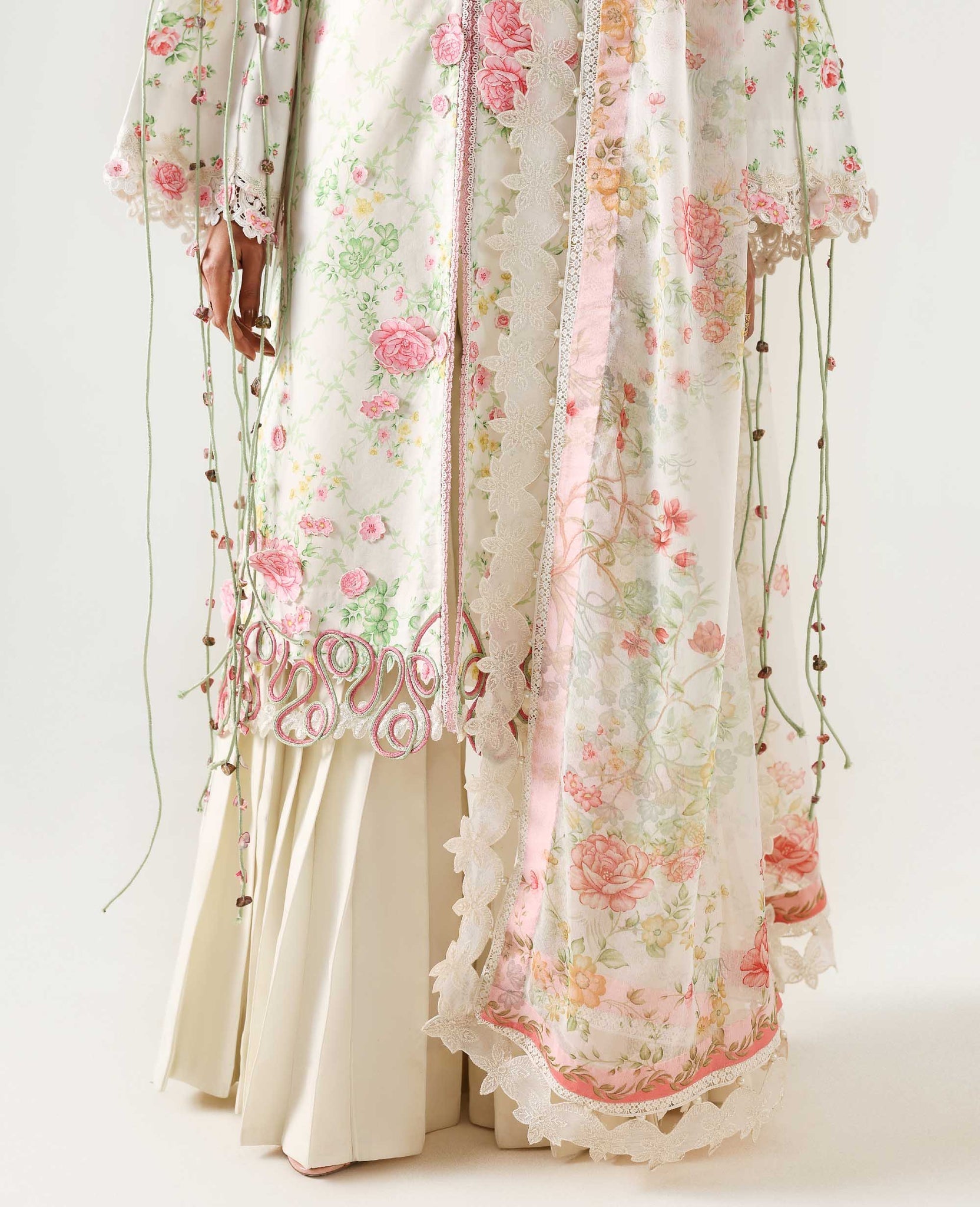 Republic Womenswear | Neoma Summer Prints 26 | Aria - Luxury Dress - available at Maria Faisal in UK and USA.