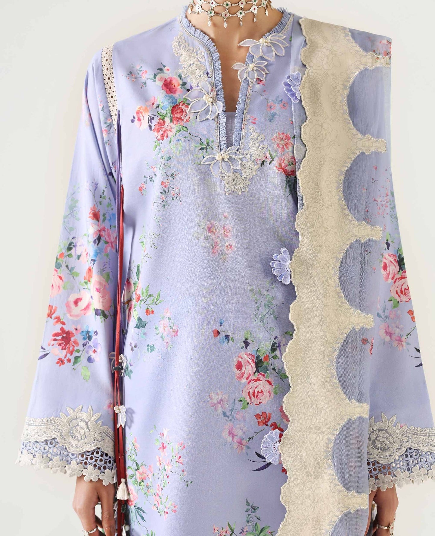 Republic Womenswear | Neoma Summer Prints 26 | Emia - Luxury Dress - available at Maria Faisal in UK and USA.