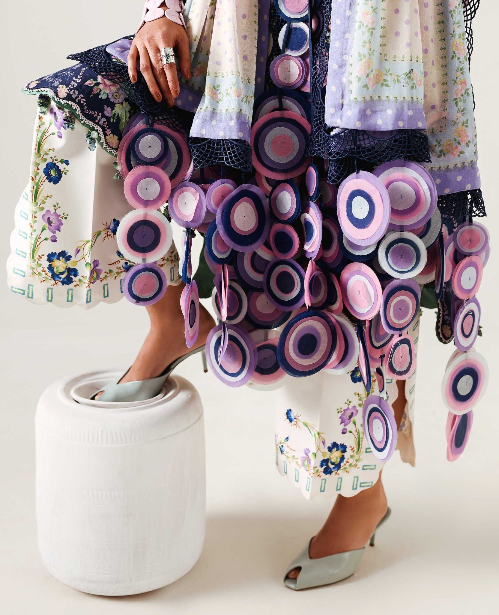 Republic Womenswear | Neoma Summer Prints 26 | Kaia - Luxury Dress - available at Maria Faisal in UK and USA.